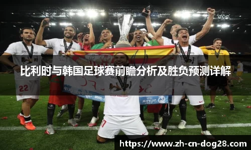 比利时与韩国足球赛前瞻分析及胜负预测详解